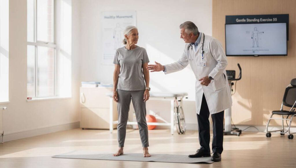 Nicht Joggen, sondern diese Übung im Stehen: Orthopäden erklären den Vorteil ab 55