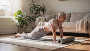 Pilates ab 60 zu Hause: Diese 8-Minuten-Routine stärkt laut Trainern Rücken und Core gleichzeitig