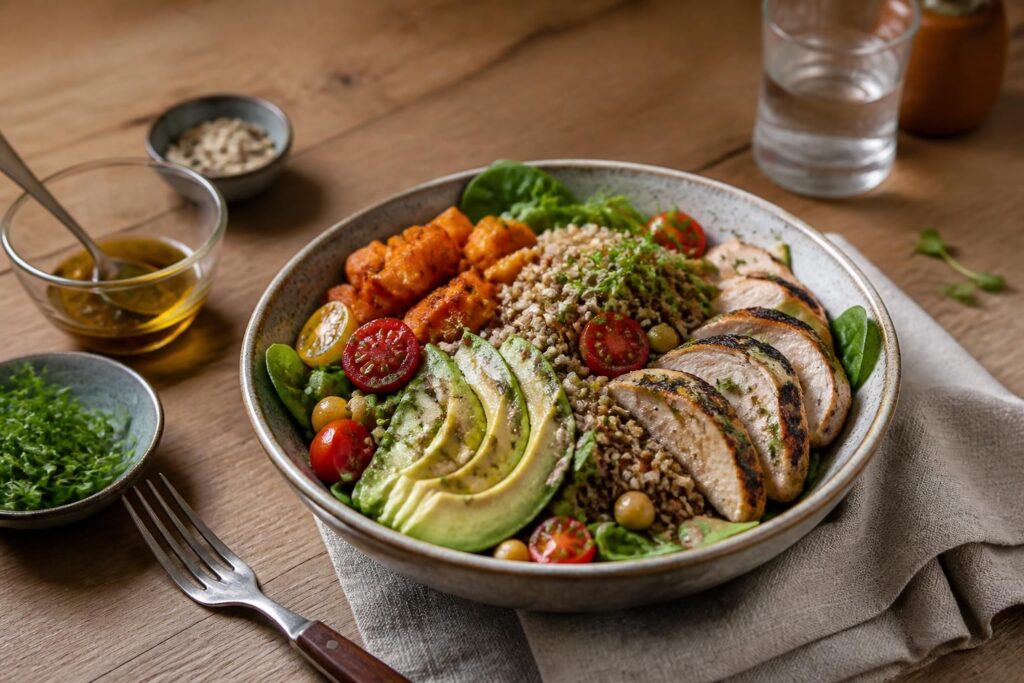 Salat macht nicht satt? Mit diesen Zutaten wird er zur vollwertigen Mahlzeit