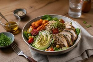 Salat macht nicht satt? Mit diesen Zutaten wird er zur vollwertigen Mahlzeit