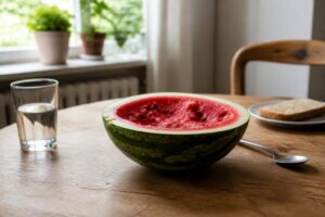 Warum Wassermelone allein kein ideales Mittagessen ist